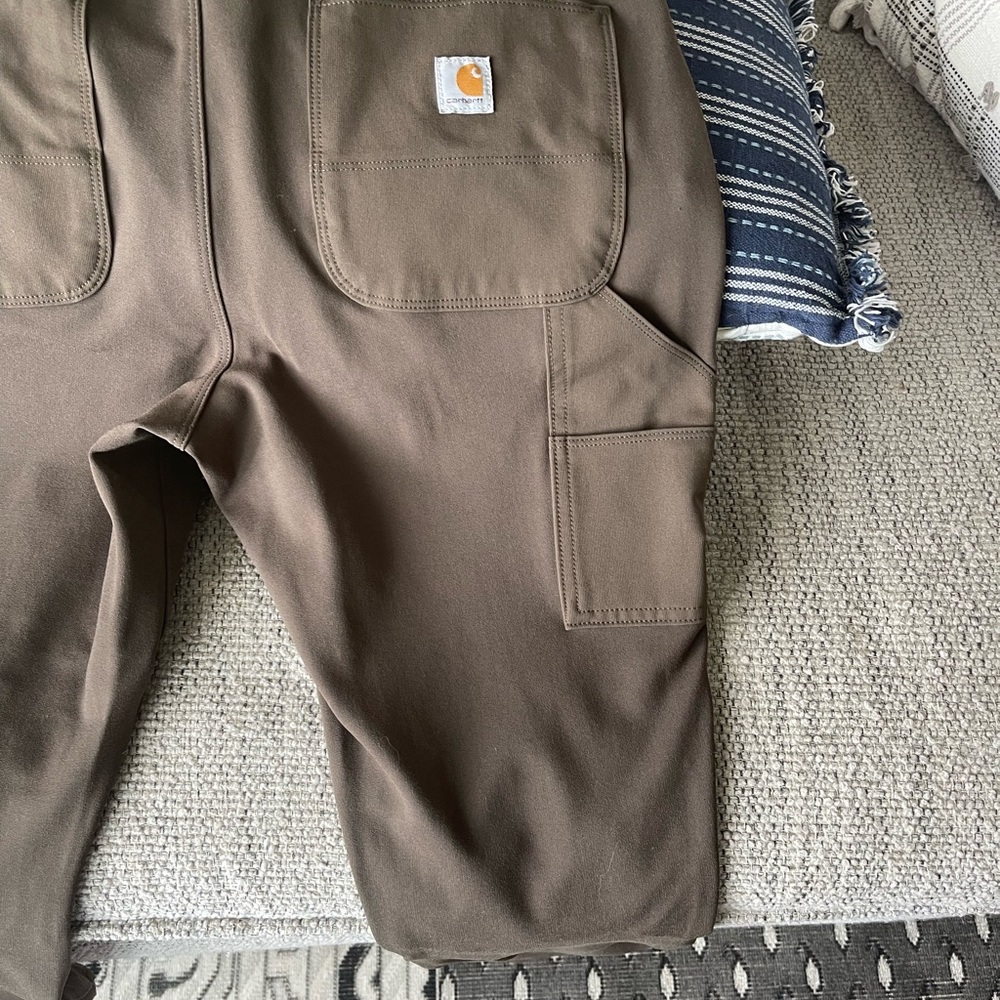Carhart, mediumweight, fitted leggings size large